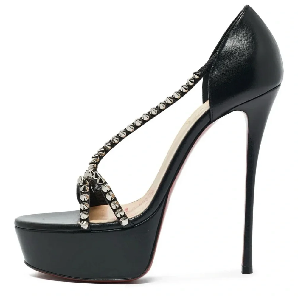 Christian Louboutin Spike Alta platform heels - Picture 2 of 9